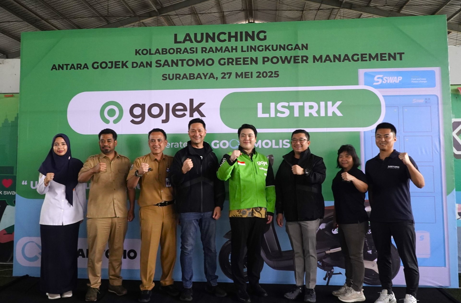 NiXグループが資本参画しているBaaS事業においてPT. Santomo Green Power Managementはインドネシア スラバヤでGojekとの協業を開始しました